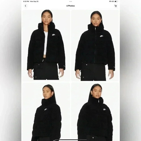 Nike Therma-FIT City Series Women's Synthetic Fill High-Pile Fleece Jacket coat - Picture 5 of 5